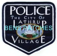 MICHIGAN,LATHRUP VILLAGE POLICE 1_wm